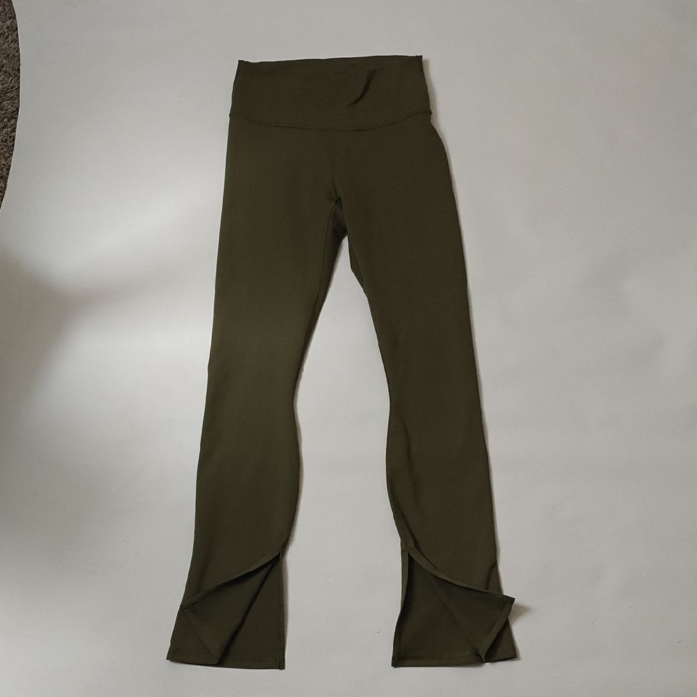Fabletics Dark Green PowerHold Leggings